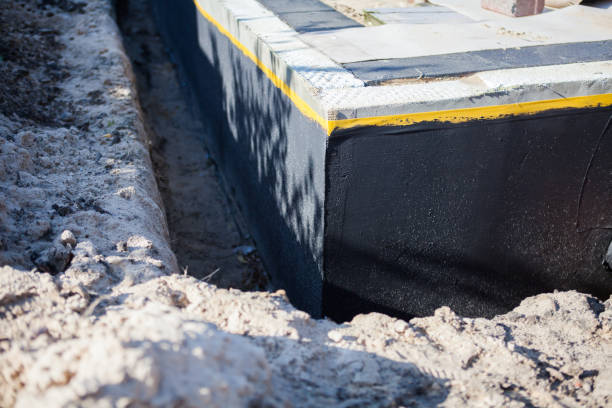 SJ Waterproofing Pros completing home waterproofing near Arlington, OH